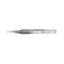 VALLEJO - FLAT ROUNDED STAINLESS STEEL TWEEZERS (120MM)